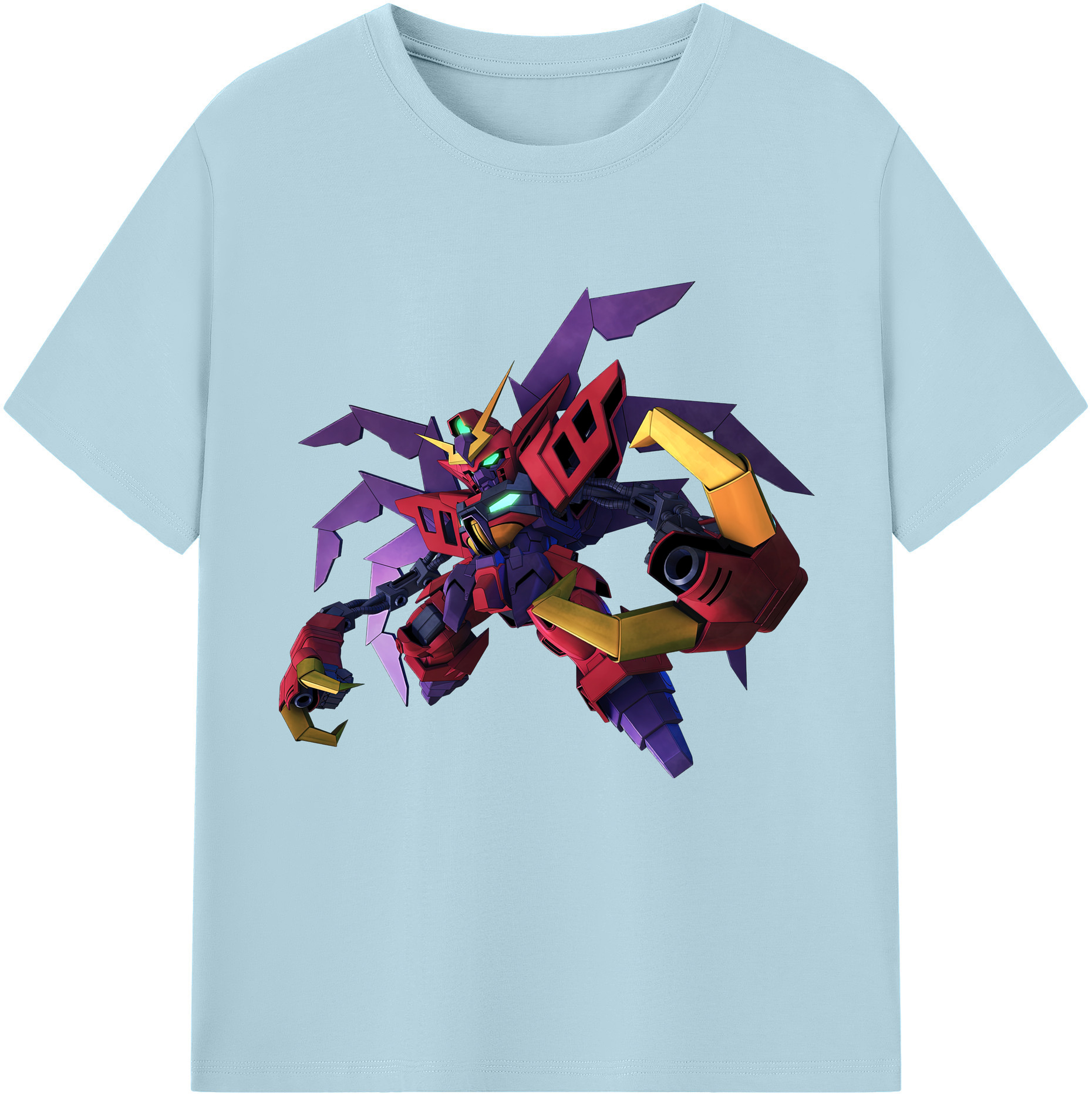 （画像用） 機動戦士ガンダム Mobile Suit Gundam 綿100％半袖Tシャツ（フロントプリント）